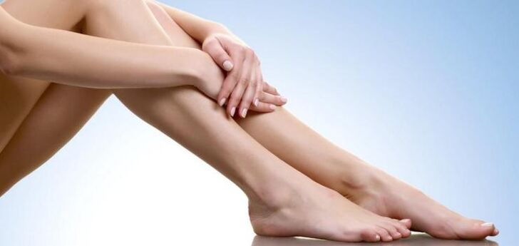 Egészséges női lábak